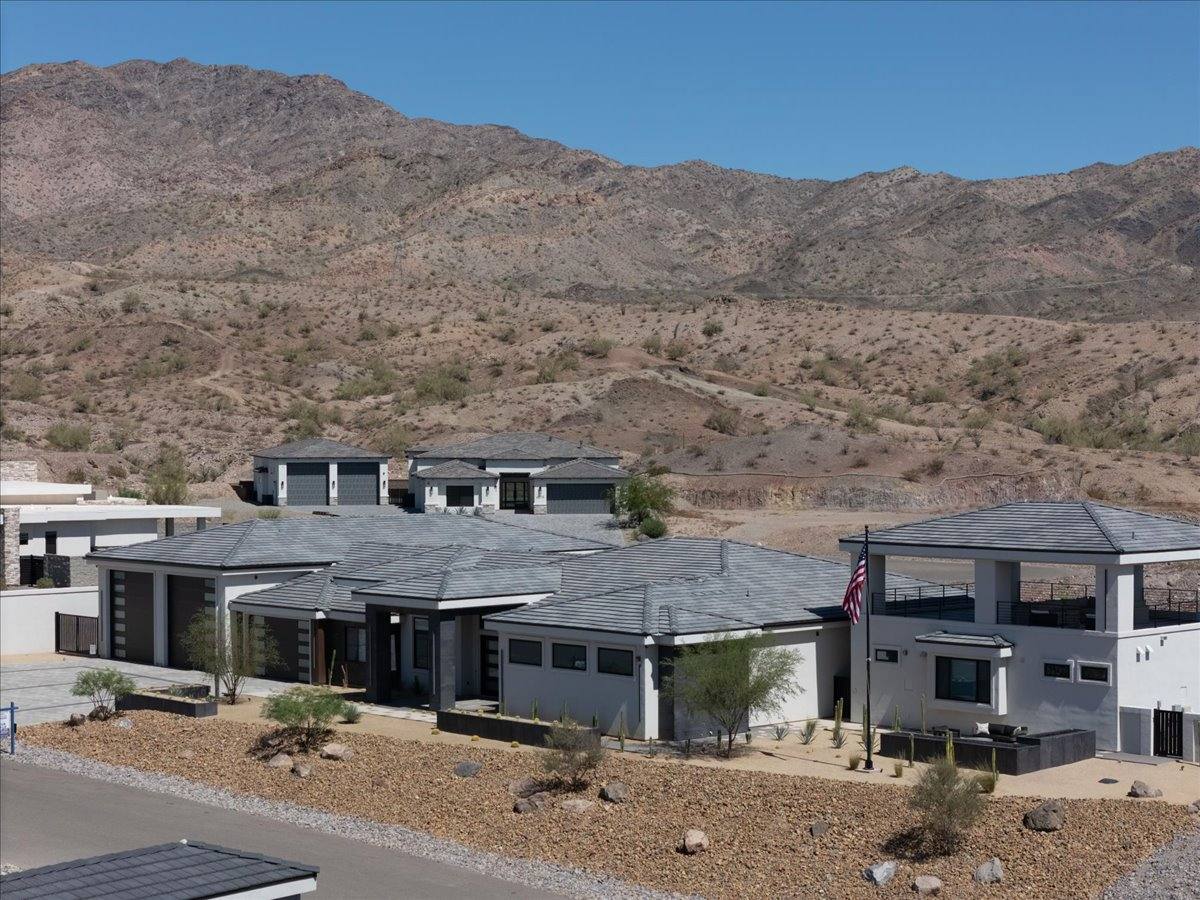 Aerial view of 6269 Avienda De Las Colinas, the home the Morans built for themselves